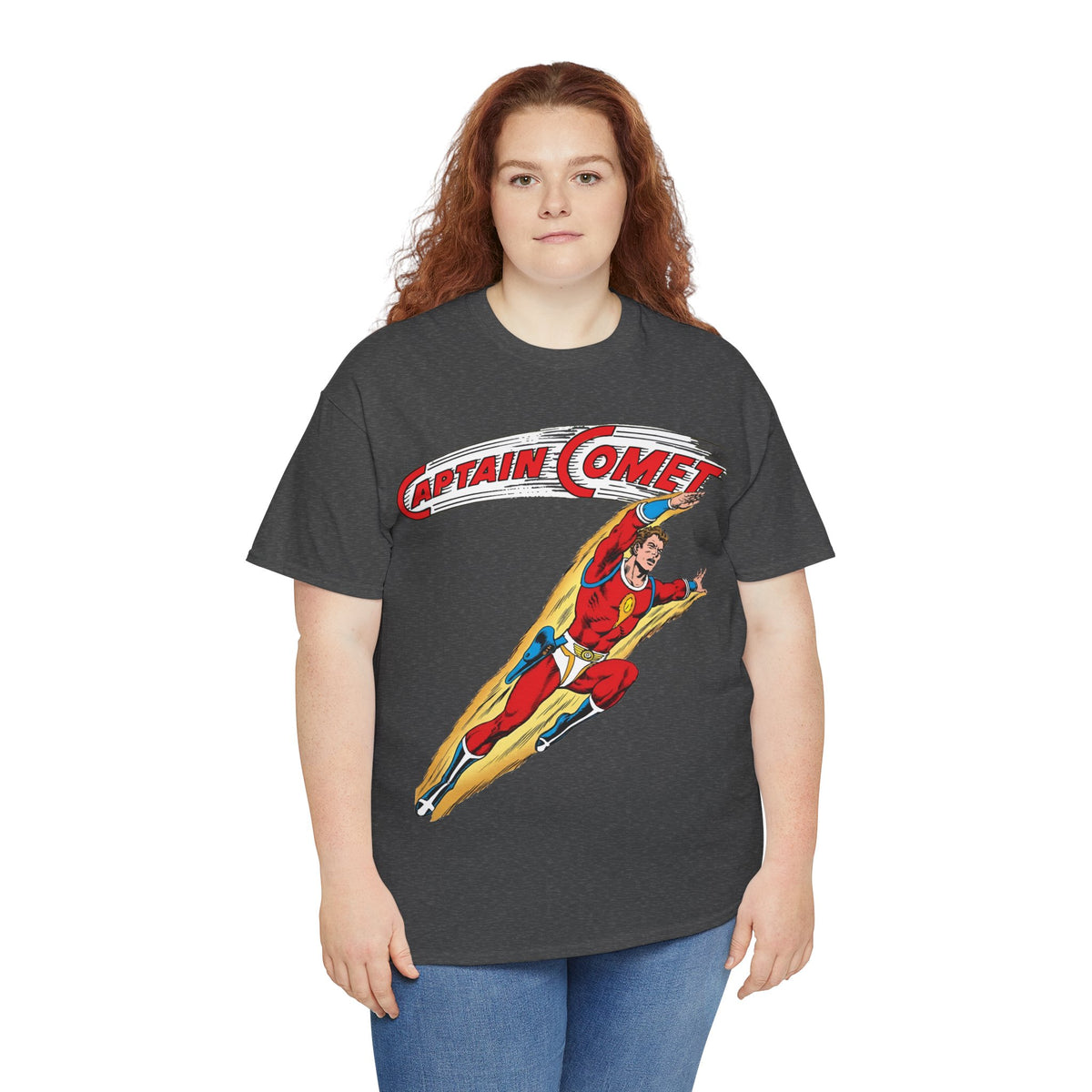 Captain Comet T-Shirt - Murphy Anderson Art - Silver Age Hero - DC Comics