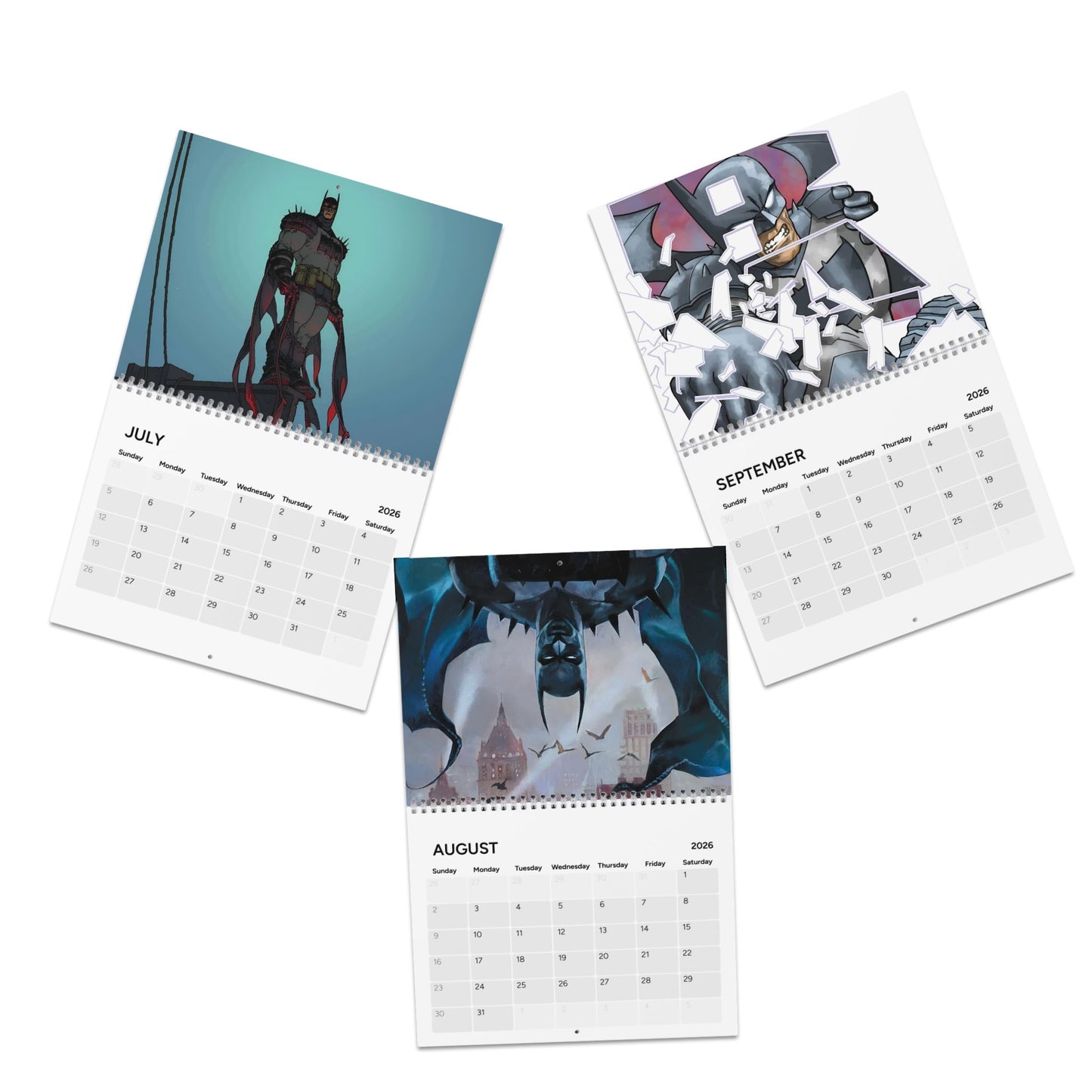 Absolute Batman Calendar (2026) - DC Comics All-In - Bruce Wayne, Gotham City - Scott Snyder Series