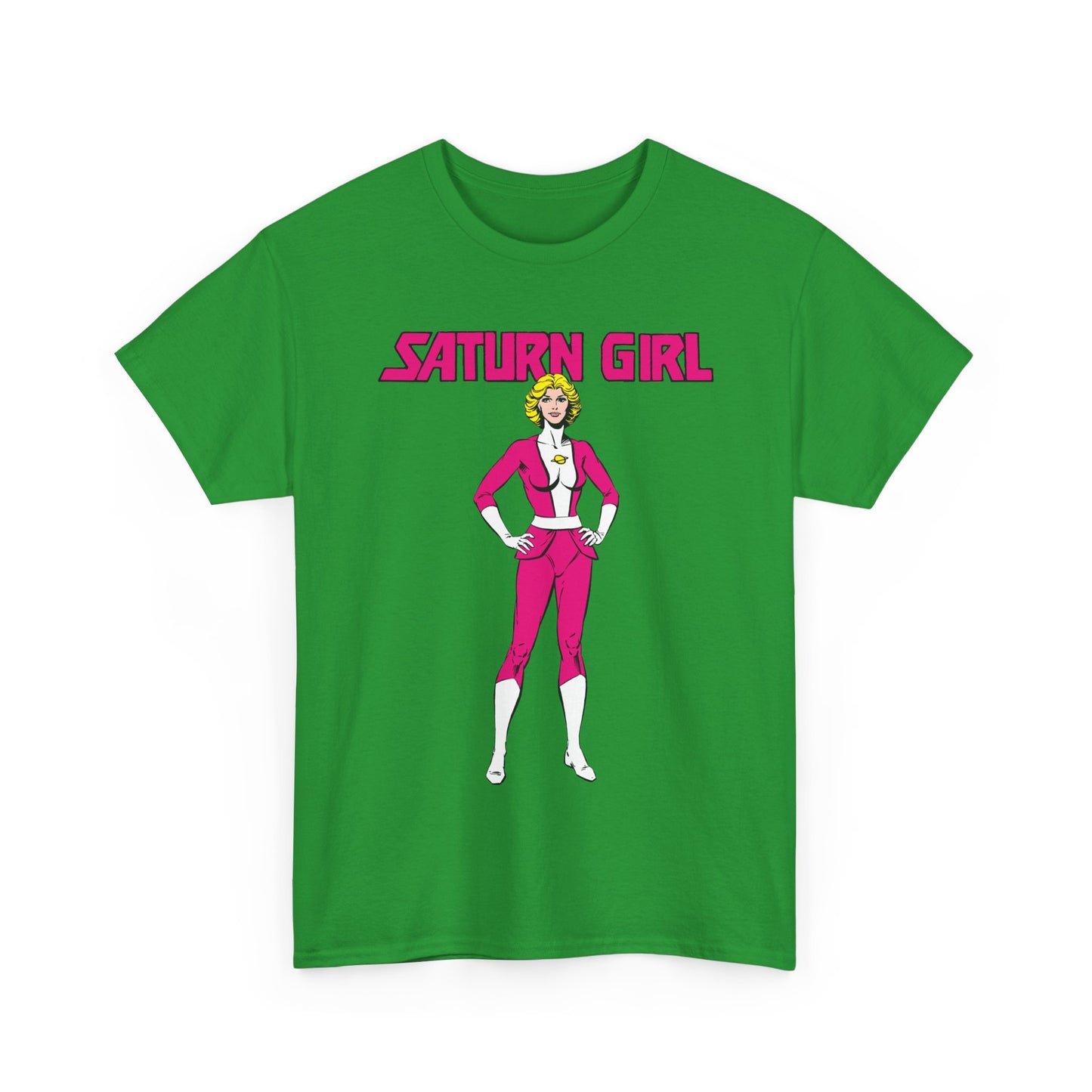 Saturn Girl T-Shirt - Curt Swan Art - Legion of Super-Heroes Founding Member - DC Comics