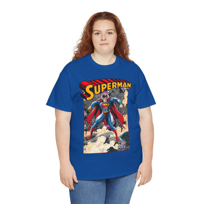 Superman T-Shirt - Tom Grummett Art - DC Comics