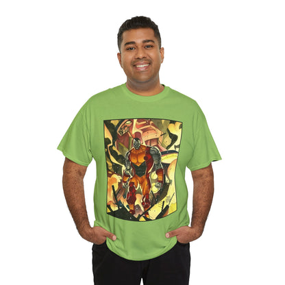 Colossus T-Shirt - Fighting a Sentinel - Marvel Comics