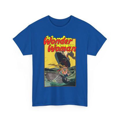 Wonder Woman Vs Cheetah T-Shirt - Rich Buckler & Dan Giordano Art - DC Comics