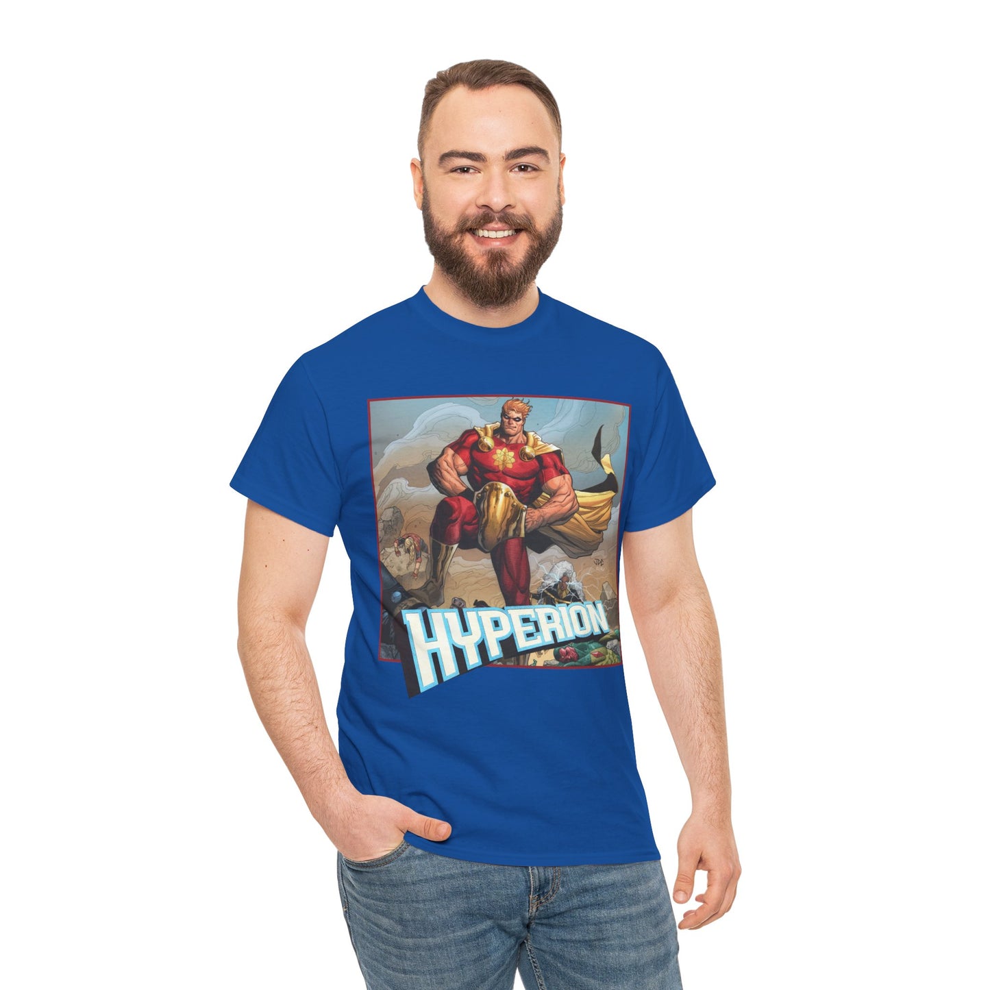 Hyperion T-Shirt - Joshua Cassara Art - Squadron Supreme - Marvel Comics