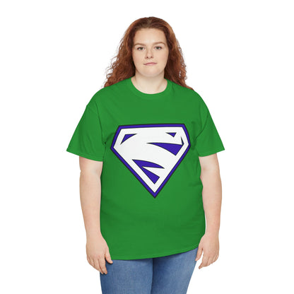 Electric Superman Logo T-Shirt - Clark Kent - Man of Steel - DC Comics - 1990s Storyline