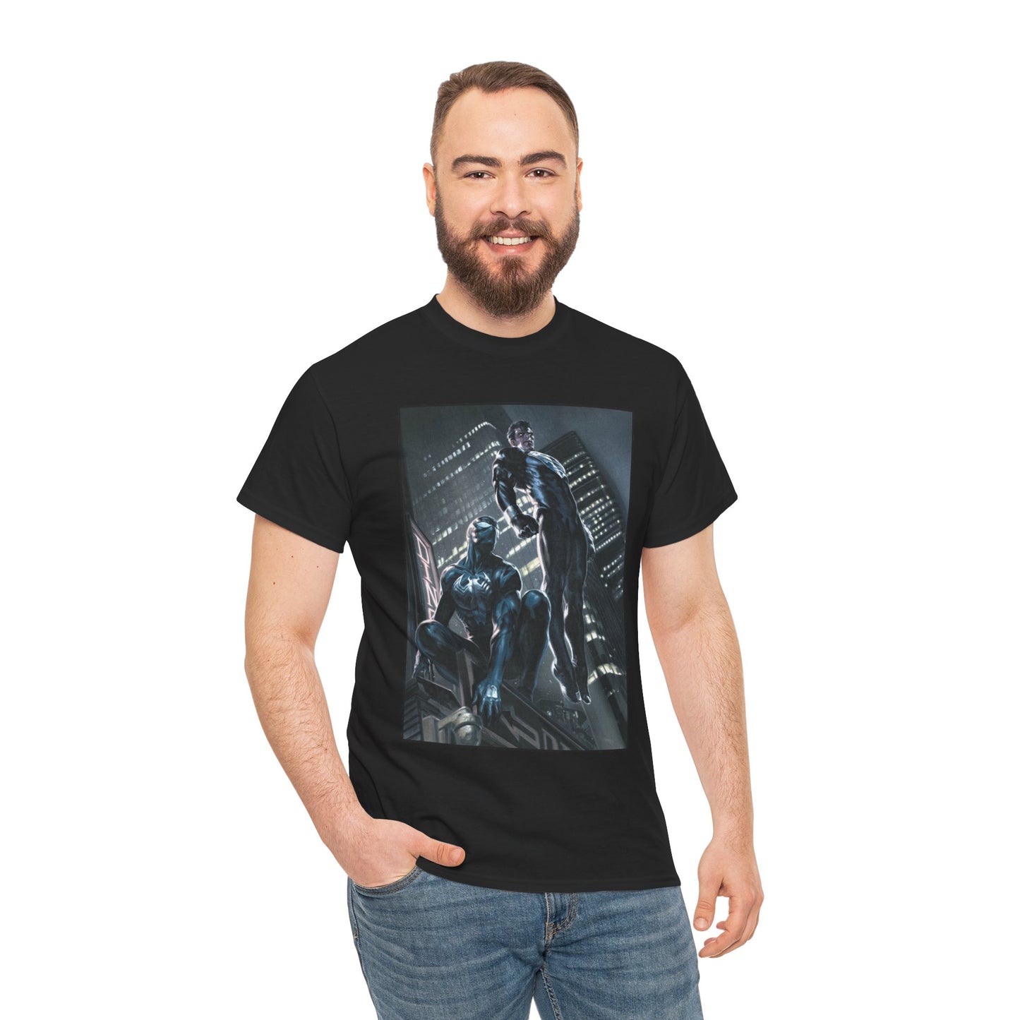 Superman/Amazing Spider-Man T-Shirt - Gabriele Dell'Otto Variant Art - DC/Marvel Comics