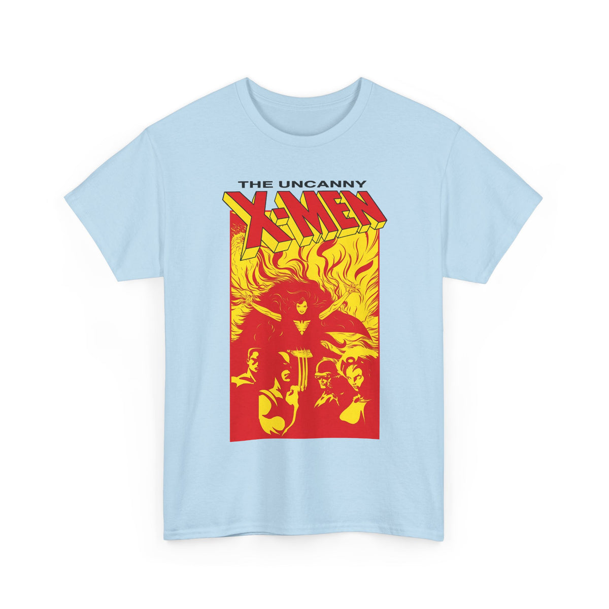 Uncanny X-Men T-Shirt - Steve Lightle Art - Dark Phoenix, Cyclops, Wolverine - Marvel Comics