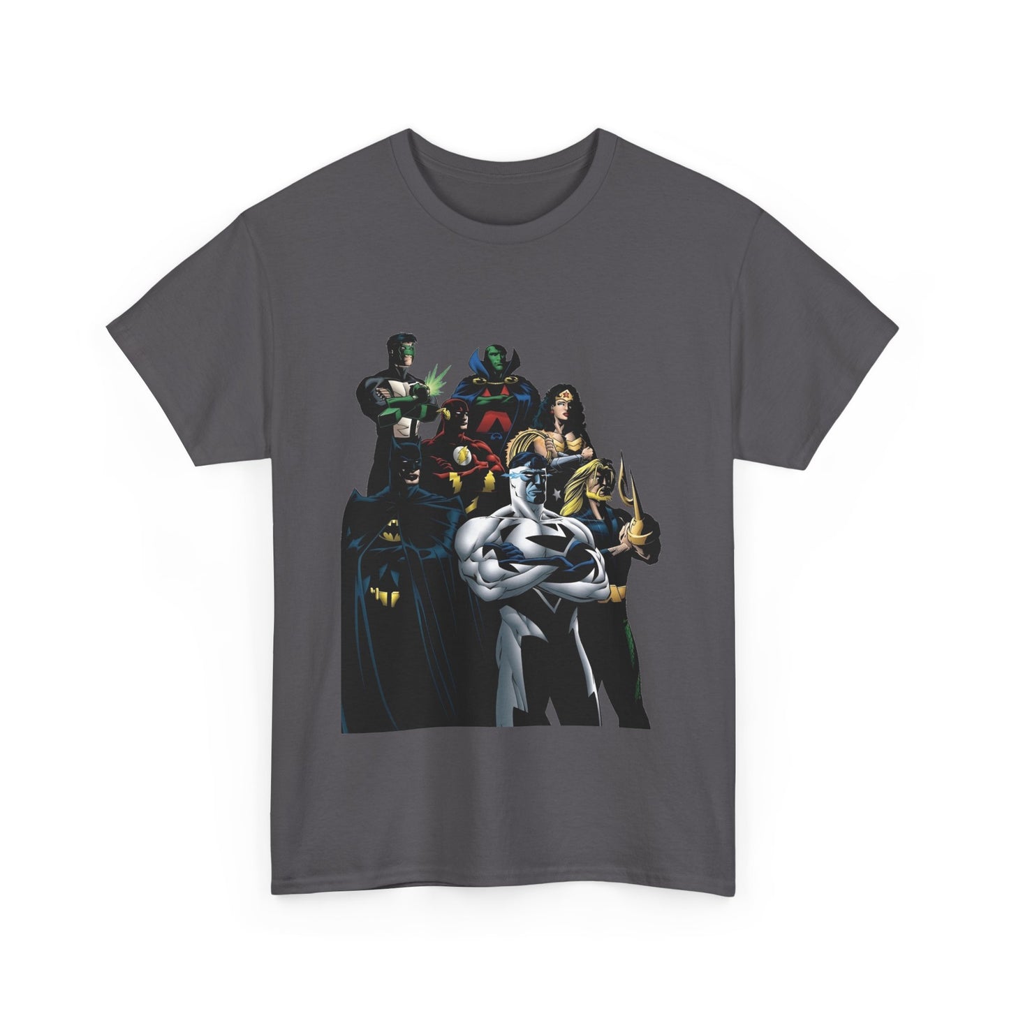JLA T-Shirt - Howard Porter Art - Superman, Batman, Wonder Woman, Flash - DC Comics