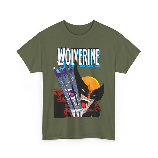 Wolverine T-Shirt - Amazing Todd McFarlane Art - Classic Image Vs Incredible Hulk - Marvel Comics - Logan