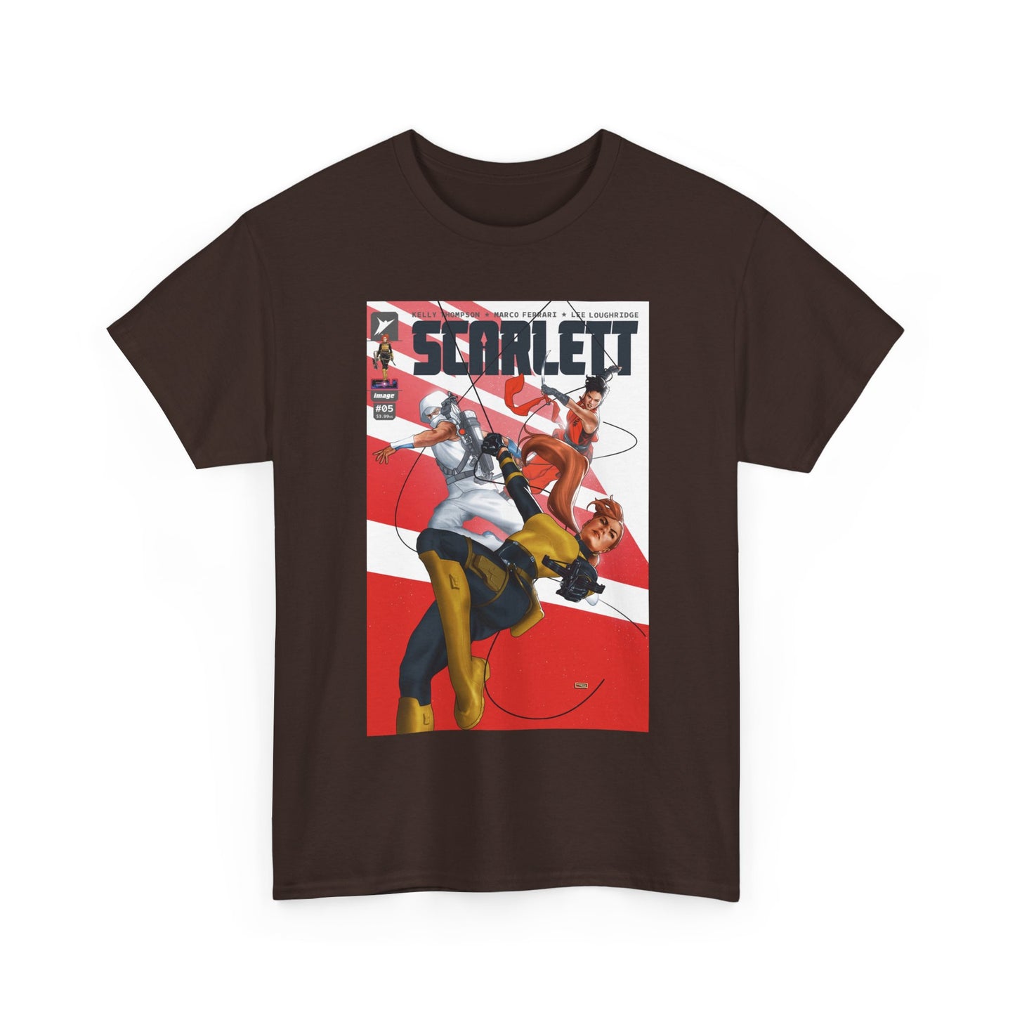 Scarlett #5 T-Shirt - Taurin Clarke Art - G.I. Joe