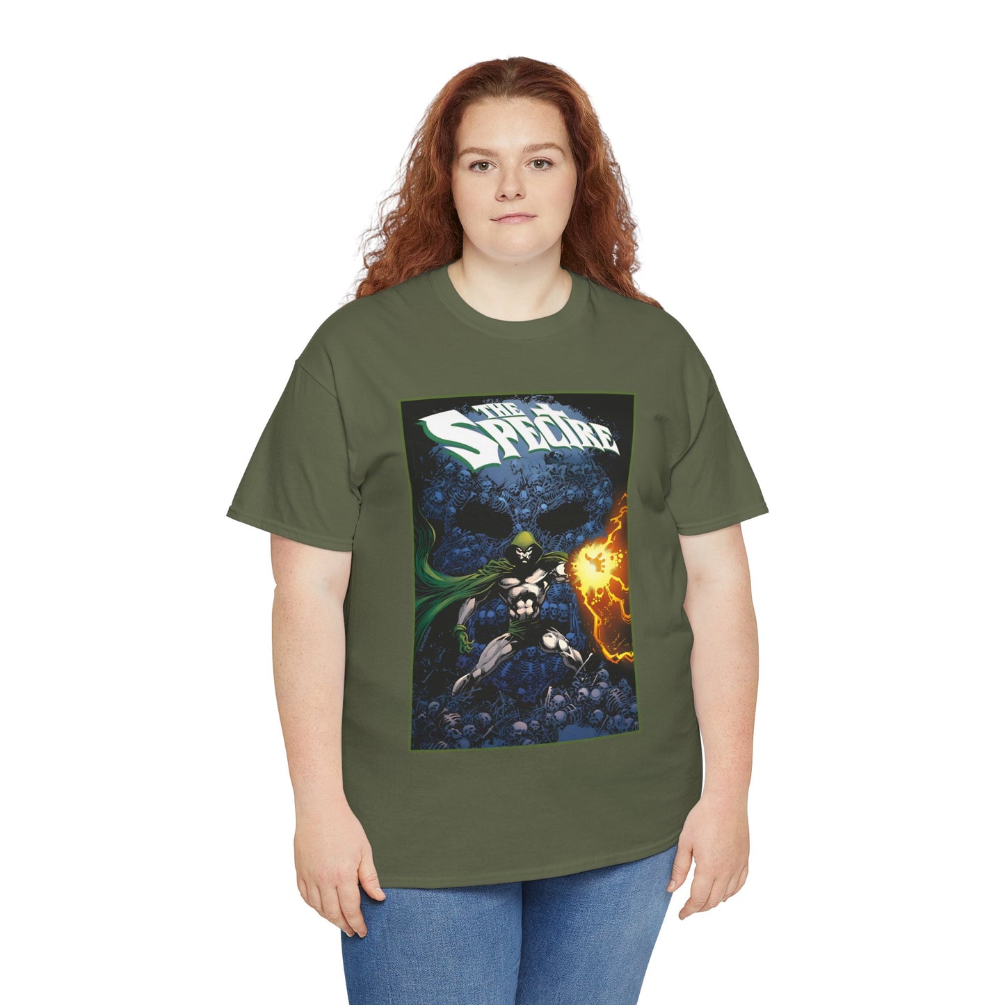 Spectre T-Shirt - Tom Mandrake Art - Jim Corrigan - 1980s Series - DC Comics