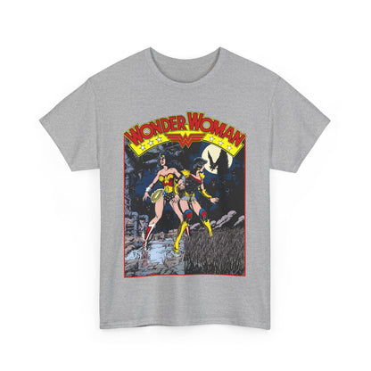 Wonder Woman & Troia T-Shirt - George Perez Art - Wonder Girl, Donna Troy - Themyscira, Paradise Island - DC Comics