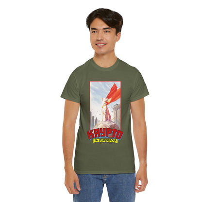 Krypto the Superdog T-Shirt - Superman's Pet - James Gunn 2025 Movie Appearance - Krypton, Metropolis
