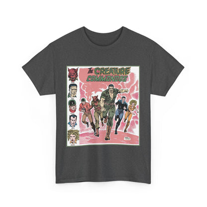 Creature Commandoes T-Shirt - Jerry Ordway Art - Medusa, Velcro, Shrieve - DC Comics Who's Who Art - Inspiration for James Gunn Series