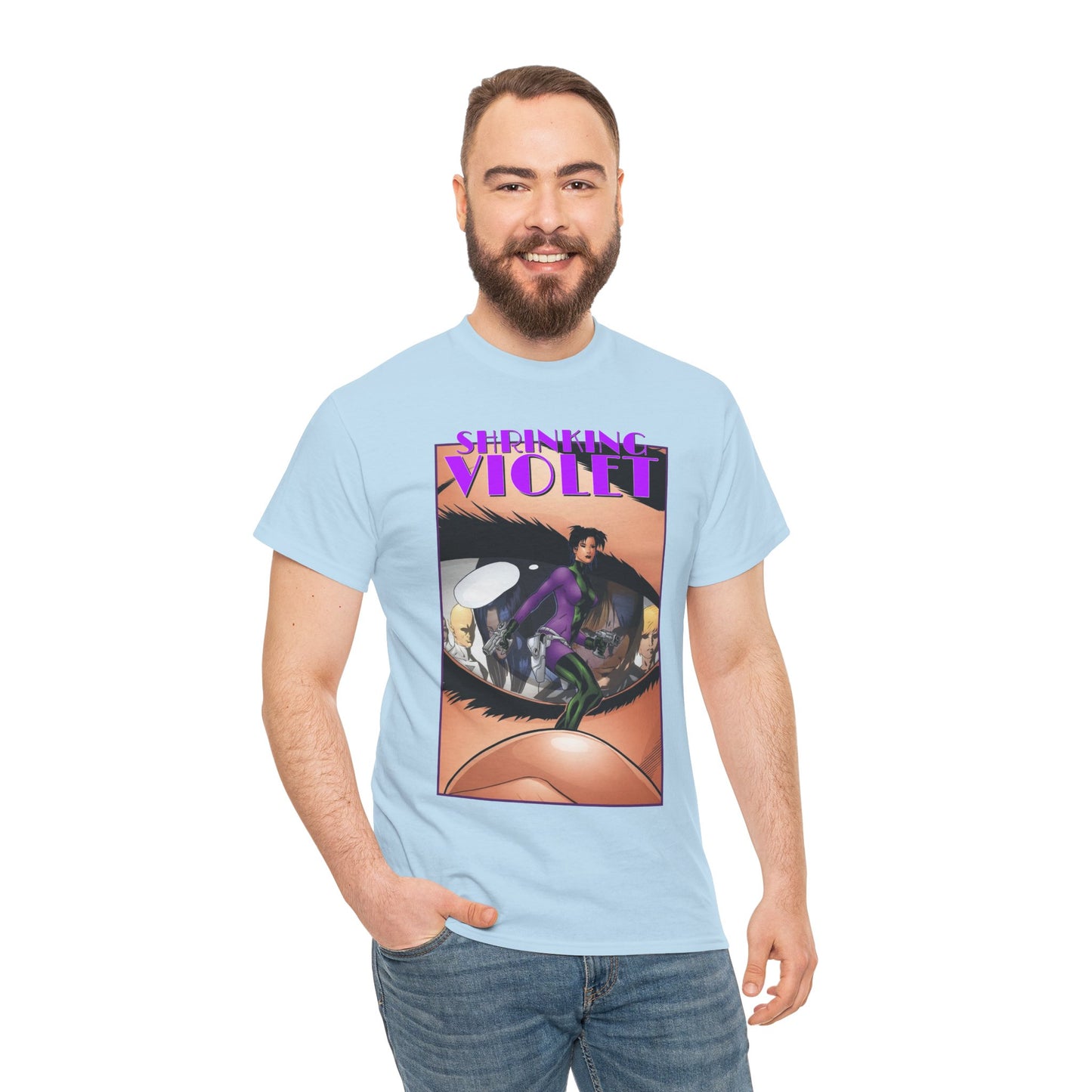Shrinking Violet T-Shirt - Barry Kitson Art - Legion of Super-Heroes - DC Comics