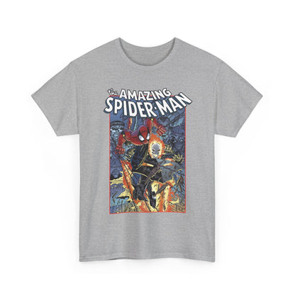 Amazing Spider-Man & Ghost Rider T-Shirt - Erik Larsen Art - Sinister Six - Marvel Comics
