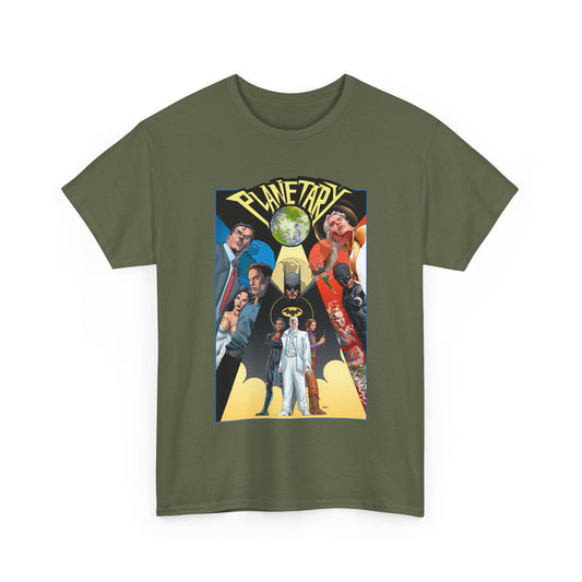 Planetary T-Shirt - The Drummer, Jakita Wagner & Elijah Snow - DC Comics/Wildstorm - Crossing Worlds - John Cassaday Art