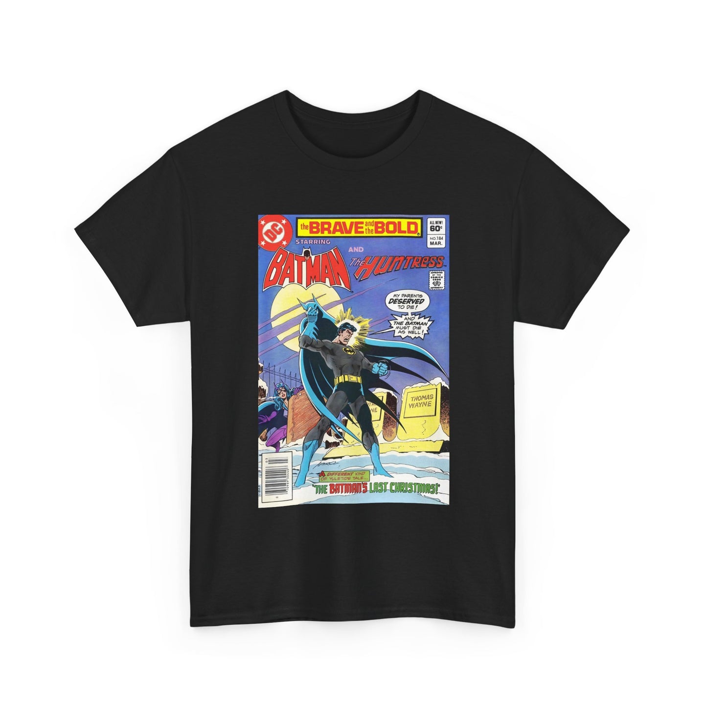 Brave & the Bold #184 T-Shirt - Batman & Earth-2 Huntress - DC Comics