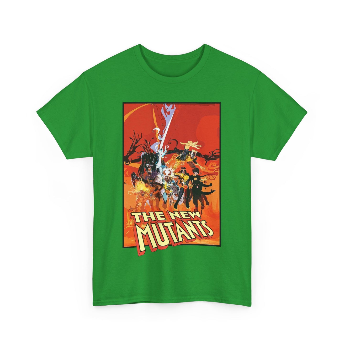 New Mutants T-Shirt - Bill Sienkiewicz Art - Marvel Comics - Magik, Warlock, Cannonball, Wolsbane, Sunspot