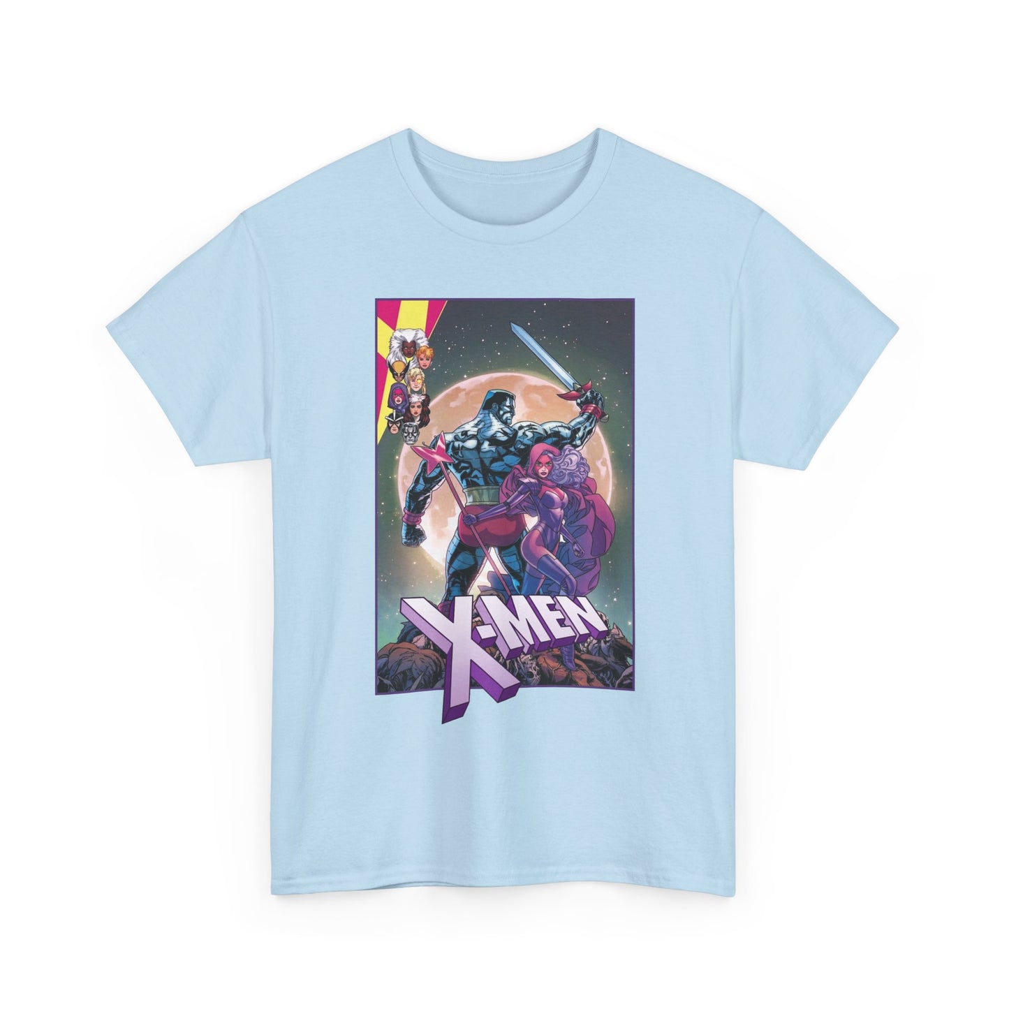 X-Men T-Shirt - Russell Dauterman Art - Colossus & Psylocke - Marvel Comics