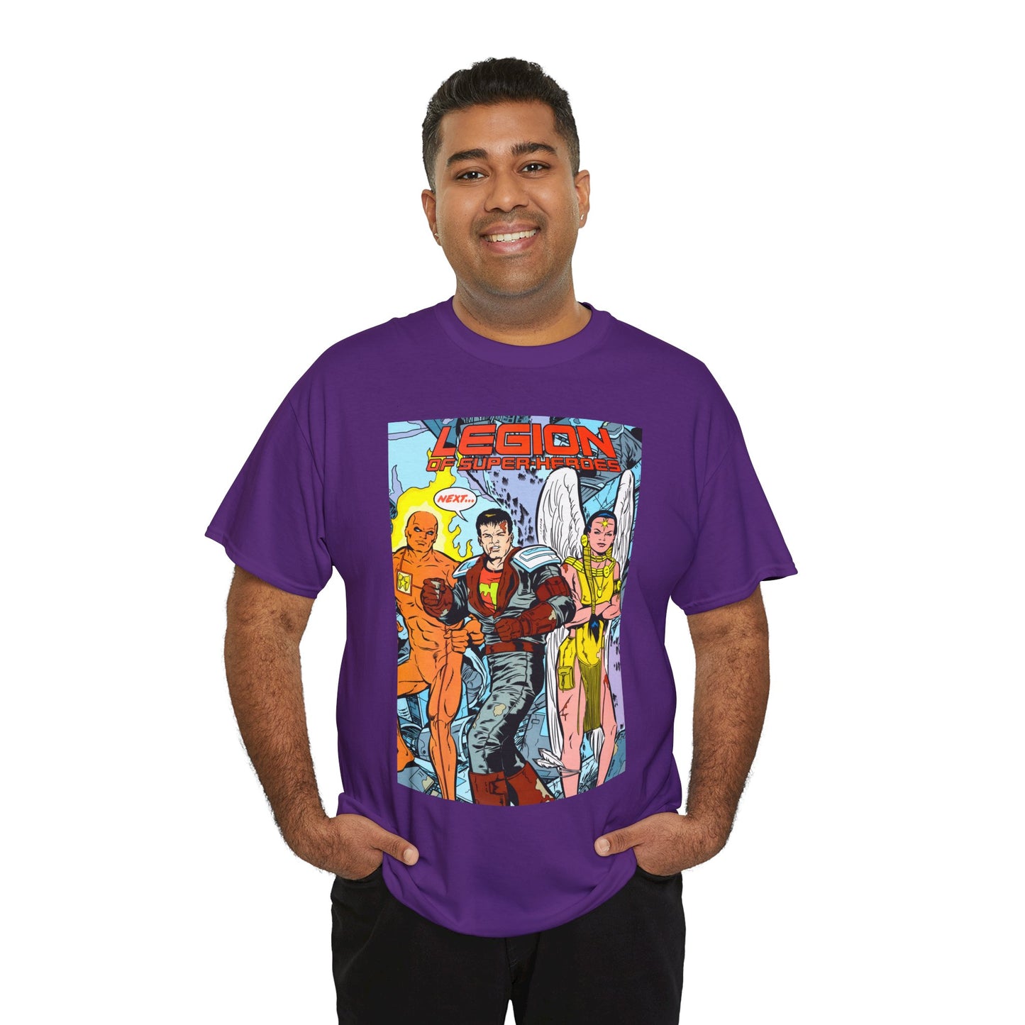 Legion of Super-Heroes #54 T-Shirt - Keith Giffen Art - DC Comics - LOSH