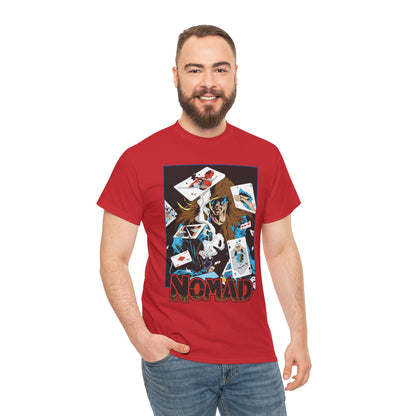 Nomad T-Shirt - S. Clarke Hawbaker, Mark McKenna Art - Jack Monroe - Playing Cards with Deadpool & Bushwacker - Marvel Comics