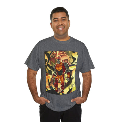 Colossus T-Shirt - Fighting a Sentinel - Marvel Comics