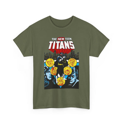 New Teen Titans T-Shirt - George Perez Art - Vigilante, Robin, Wonder Girl - Annual #2 Cover Art - DC Comics
