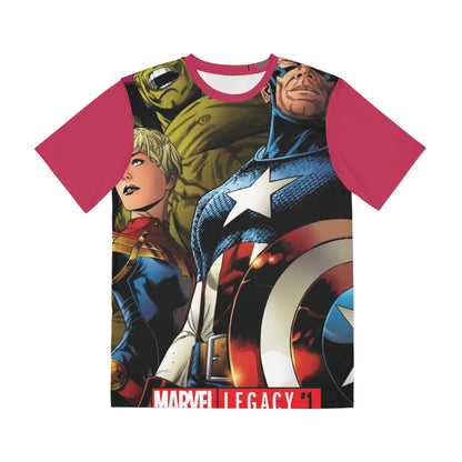 Marvel Legacy All Over Print Tee (Polyester) - Joe Quesada Art - Marvel Comics - (IMPROVED PLACEMENT AND PRINTING TECHNIQUES)