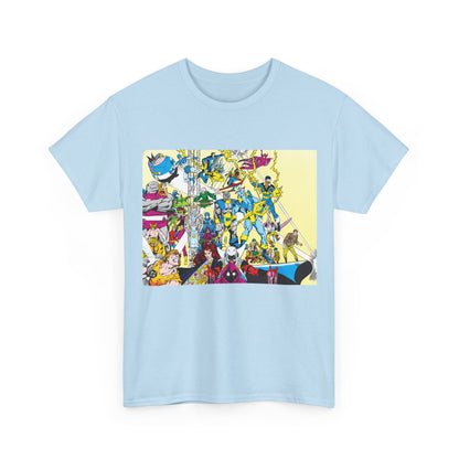 Who's Who in the DC Universe T-Shirt - George Perez Art - Black Lightning, Black Orchid - #3 Cover Art - DC Comics