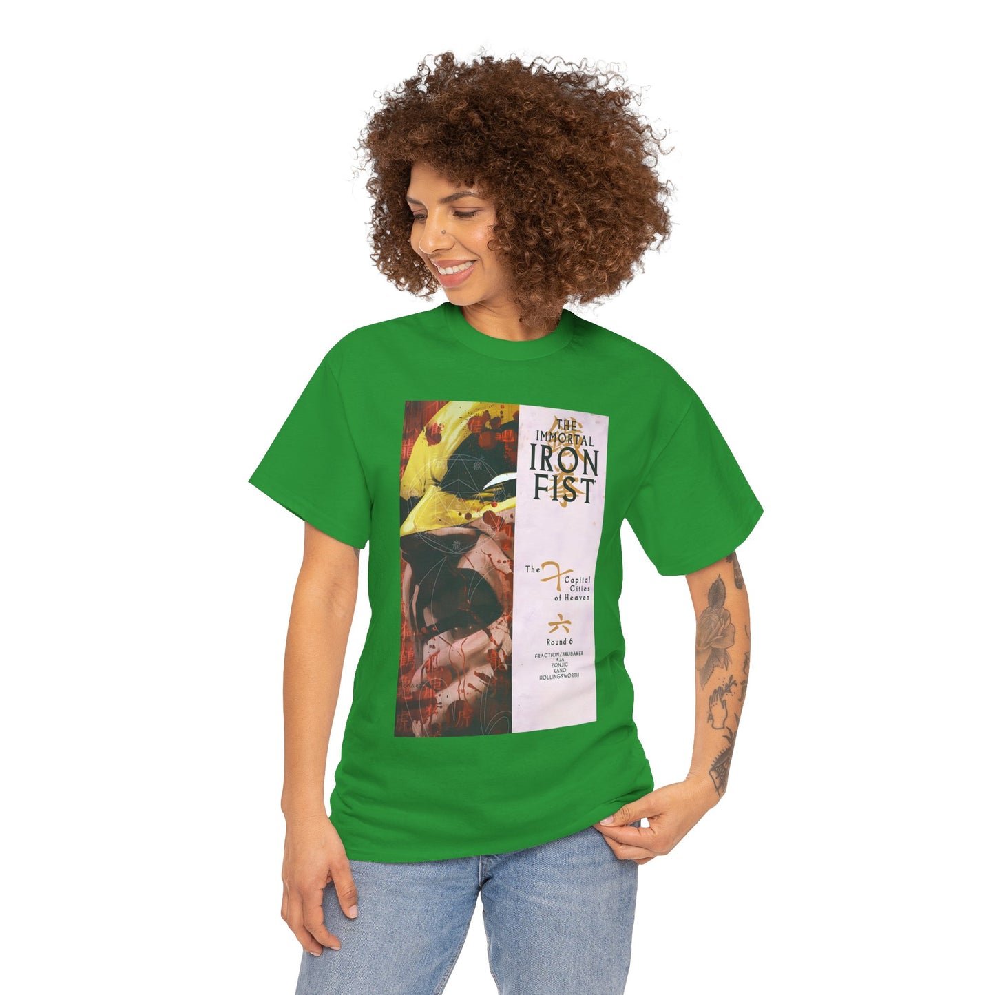 Immortal Iron Fist #13 T-Shirt - Kaare Andrews Art - Marvel Comics