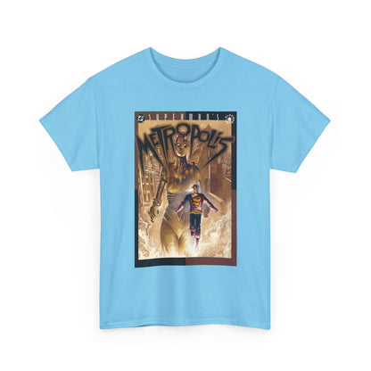 Superman's Metropolis T-Shirt - Ted McKeever Art - Elseworlds Art Based on Fritz Lang's Movie - DC Comics