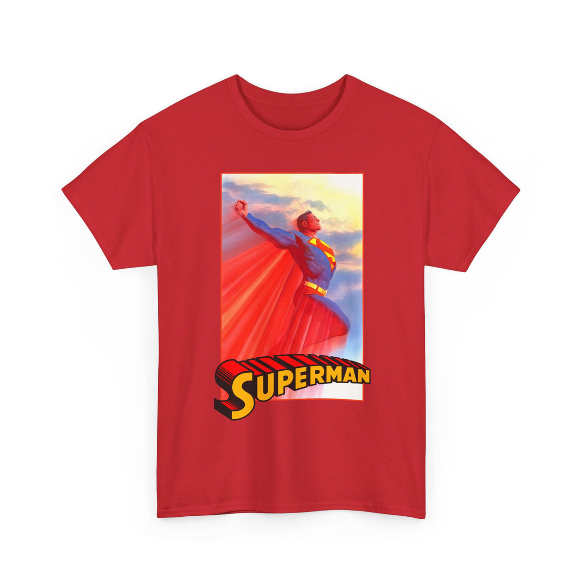 Superman T-Shirt - Alex Ross Art - Man of Steel - DC Comics