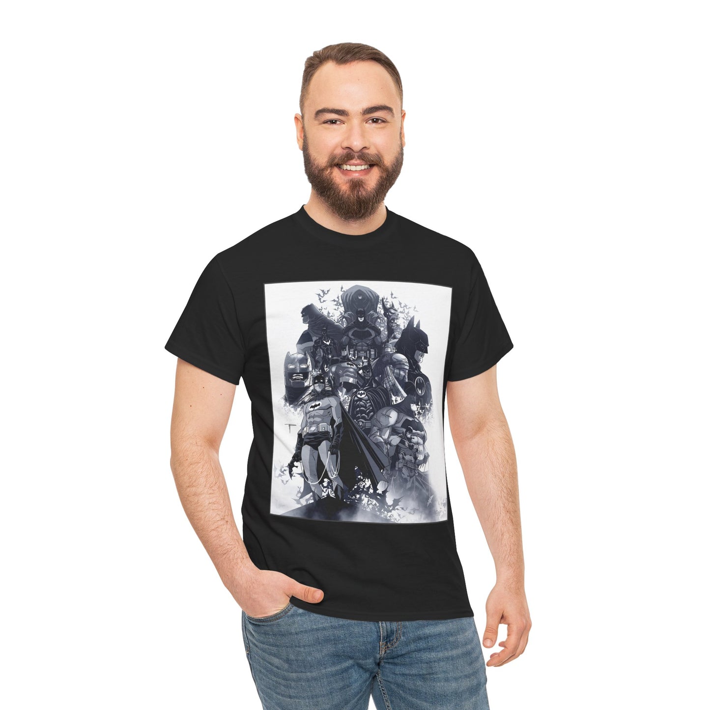 Batman T-Shirt - Michael Pasquale Art - Batman's 80th Anniversary - DC Comics