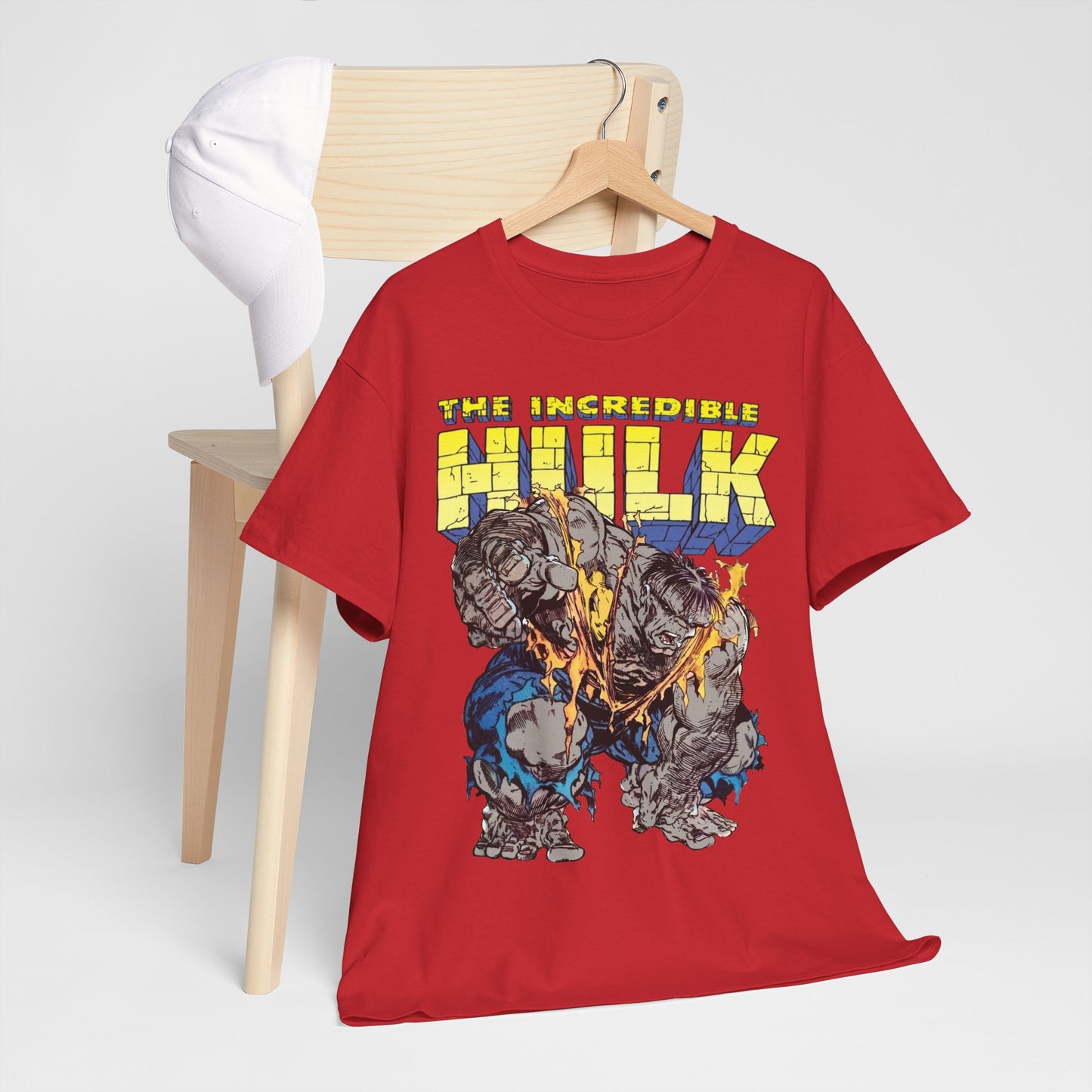 Incredible Hulk T-Shirt - Todd McFarlane Art - Marvel Comics - Grey Hulk, Bruce Banner
