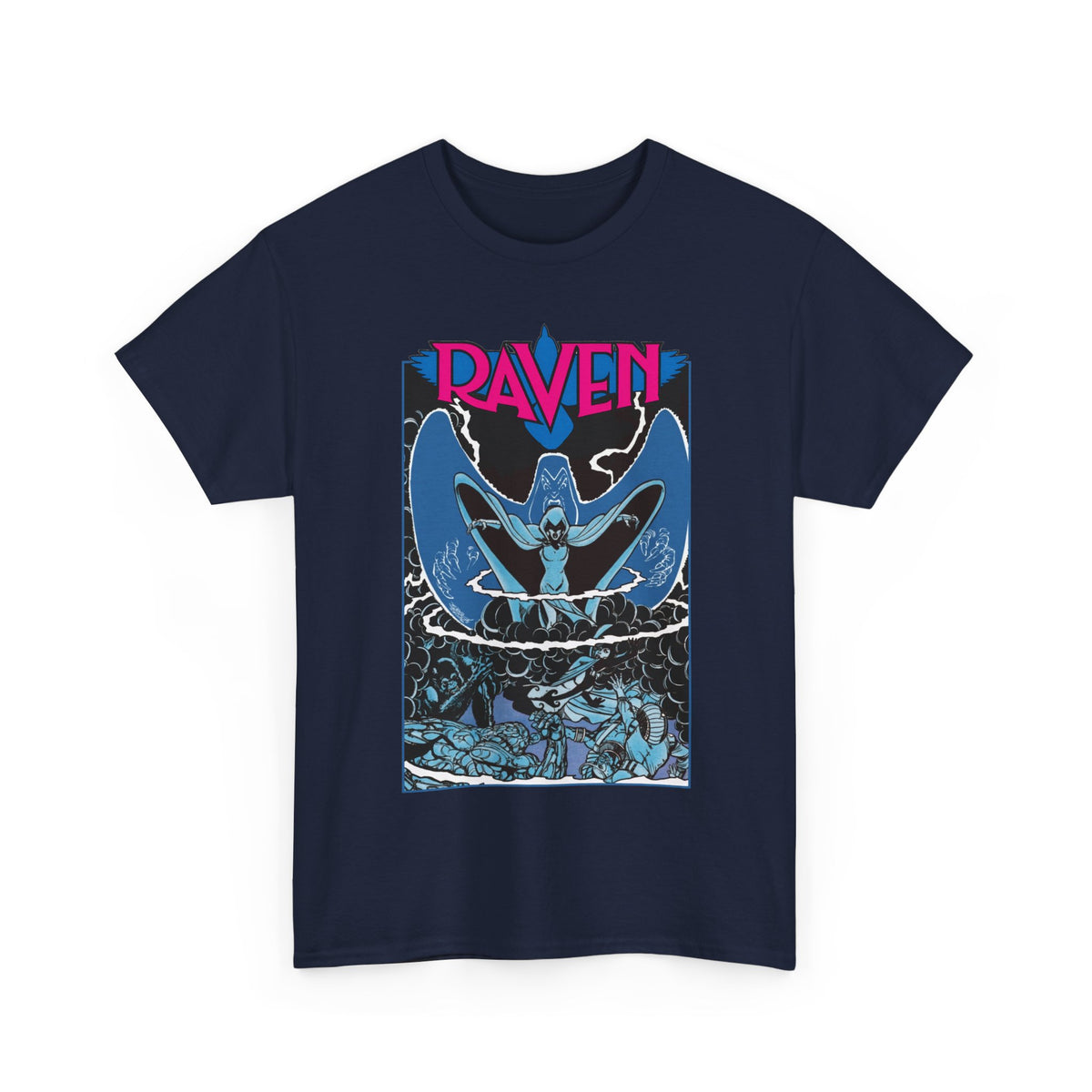 Raven T-Shirt - George Perez Art - New Teen Titans, Trigon - DC Comics