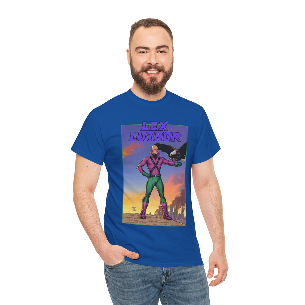 Lex Luthor T-Shirt - Ryan Sook Art - Superman Foe - DC Comics