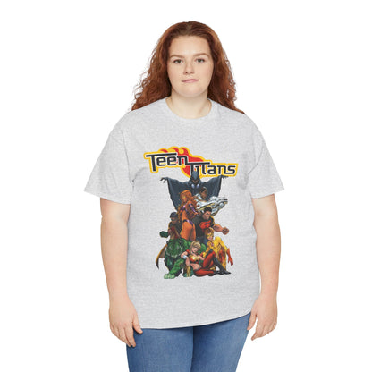 Teen Titans T-Shirt - Michael Turner Art - Cyborg, Raven, Wonder Girl, Superboy, Robin, Starfire - DC Comics