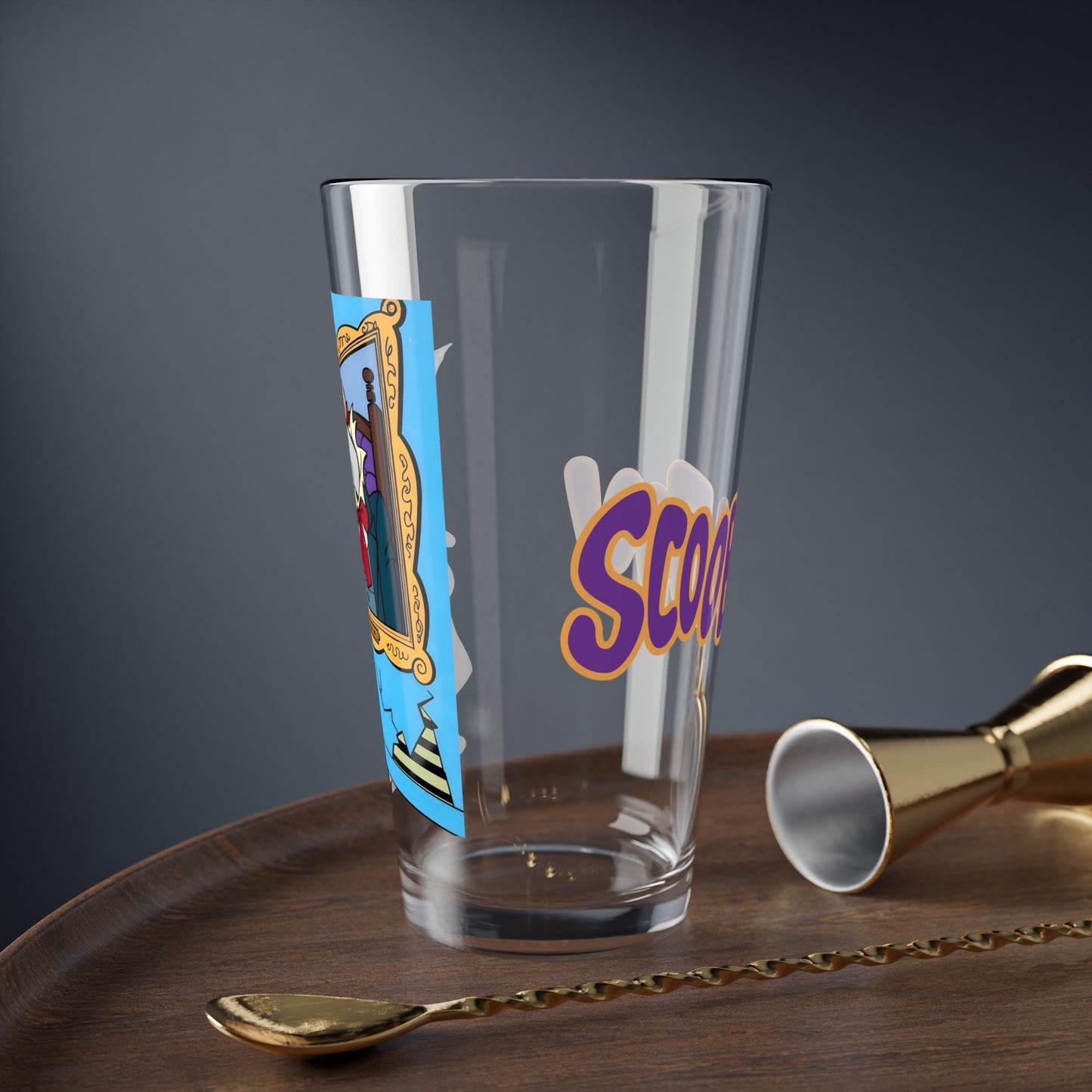 Scooby Doo & Scooby Dum Pint Glass, 16oz - Hanna-Barbera Cartoon Character - Scooby Doo, Where Are You? - Cousins