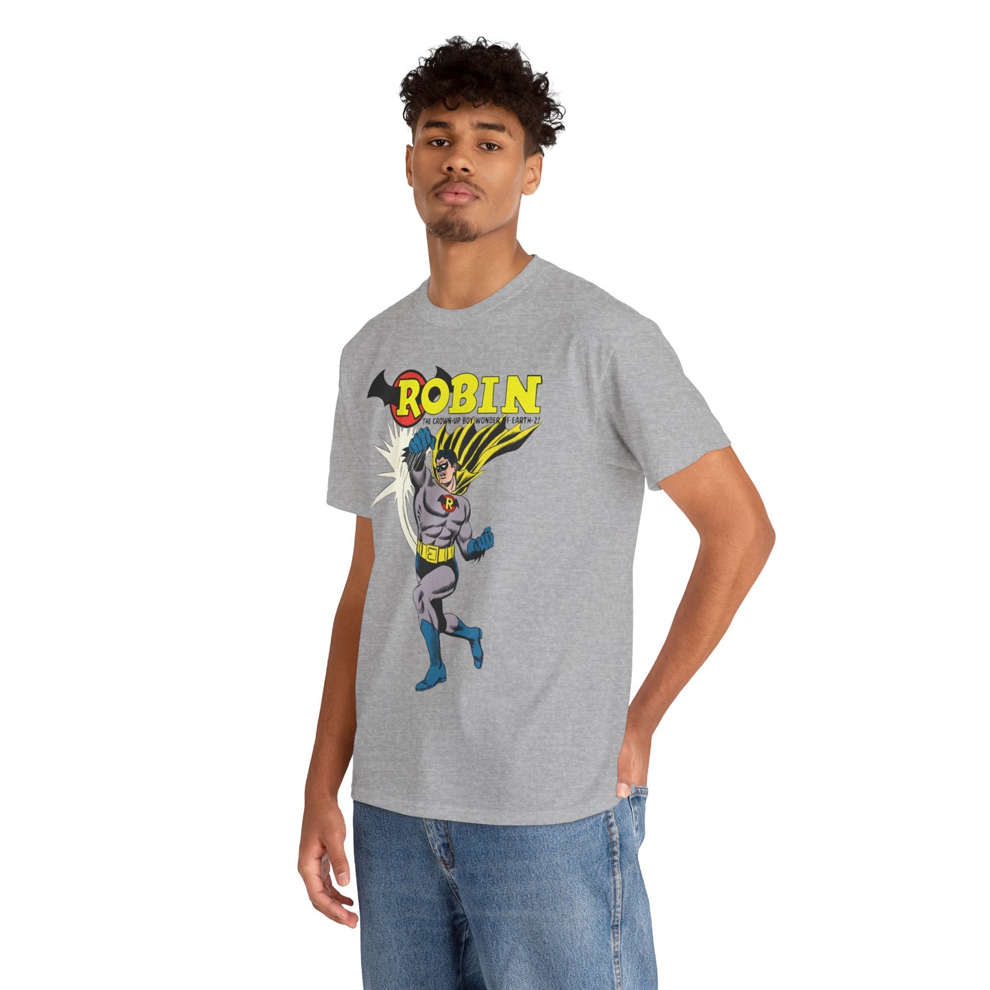 Earth 2 Robin T-Shirt - Dick Grayson, Justice Society of America (JSA) Member - DC Comics