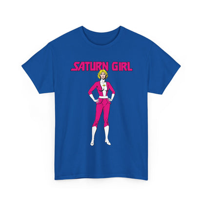 Saturn Girl T-Shirt - Curt Swan Art - Legion of Super-Heroes Founding Member - DC Comics