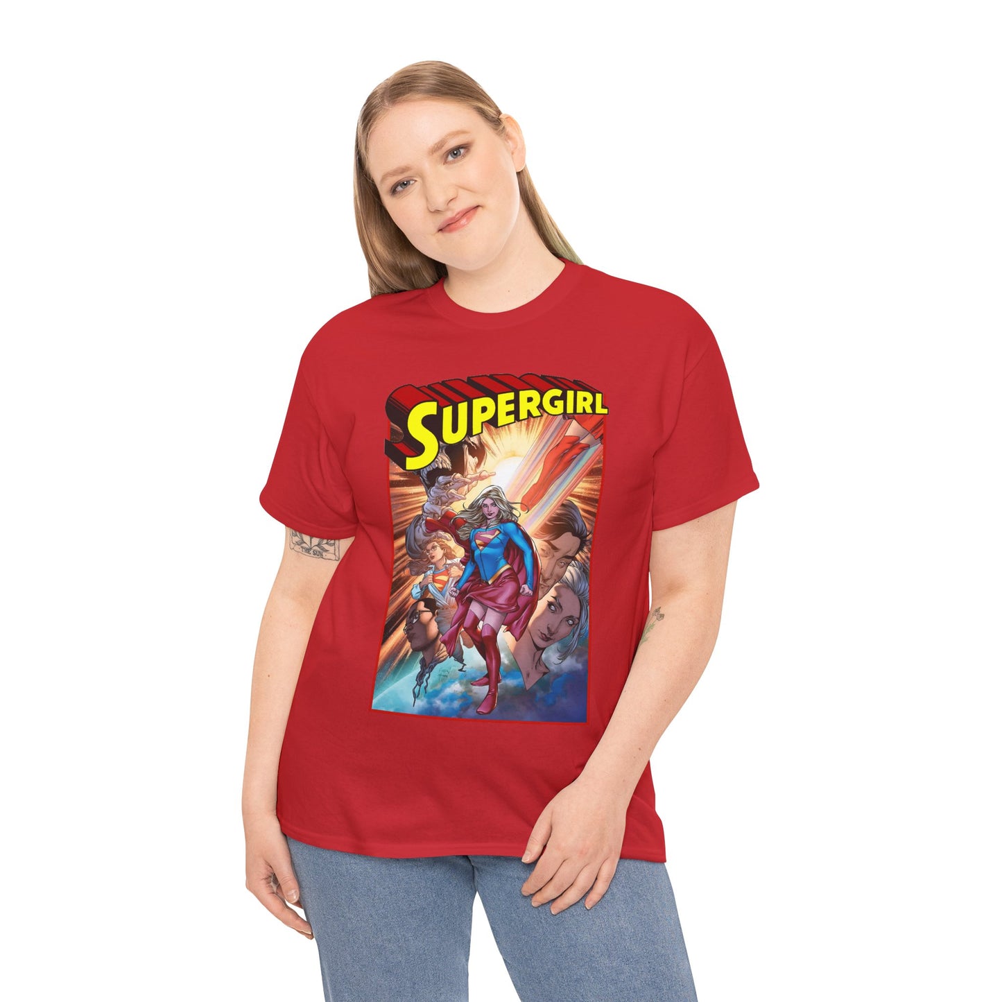 Supergirl T-Shirt- Maid of Might, Kara - Superman Cousin - Upcoming 2026 DC Comics Movie