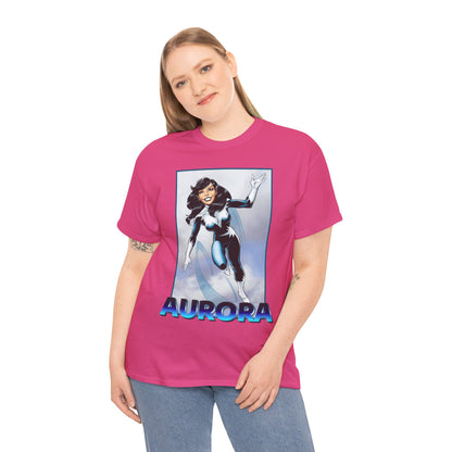Aurora T-Shirt - John Byrne Art - Alpha Flight Member - Marvel Comics