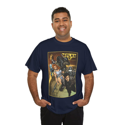 Agents of Atlas T-Shirt - FBI Agent Jimmy Woo, Marvel Boy, Venus, the Human Robot and Gorilla Man - Marvel Comics