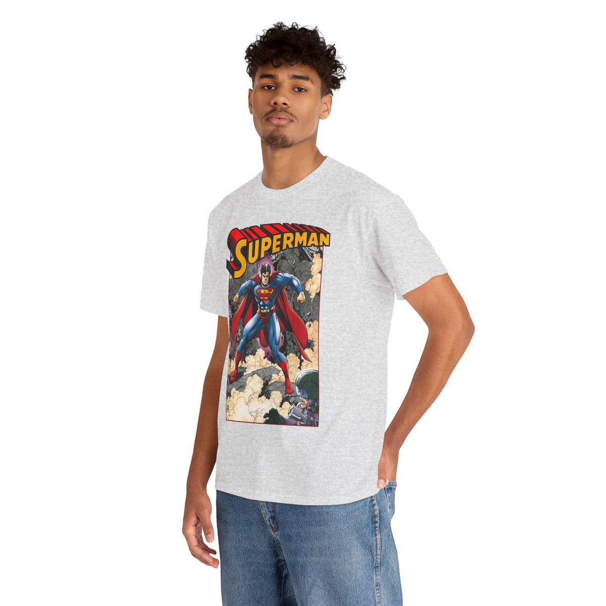 Superman T-Shirt - Tom Grummett Art - DC Comics