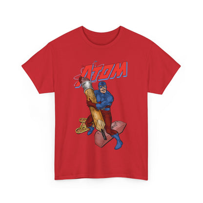 Atom T-Shirt - John Byrne Art - Ray Palmer, Justice League Member - Professor at Ivy University - DC Comics