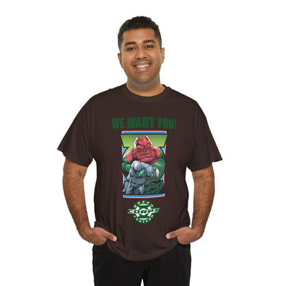 Kilowog T-Shirt - Green Lantern Corps Recruitment Poster - "We Want You!" - DC Comics