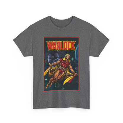 Warlock T-Shirt - Jim Starlin Art - Marvel Comics - Cosmic Superhero - The Enclave - Him