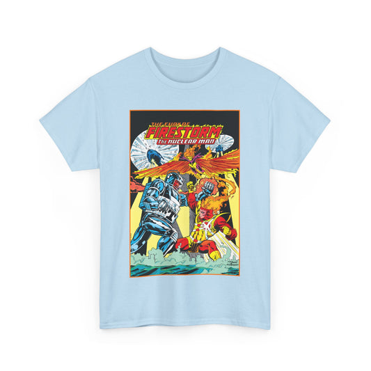 Fury of Firestorm T-Shirt - DC Comics - Firehawk, Tokamak - Annual #1 Art