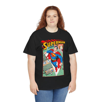 Superman T-Shirt - John Byrne Art - Man of Steel, Smallville - DC Comics
