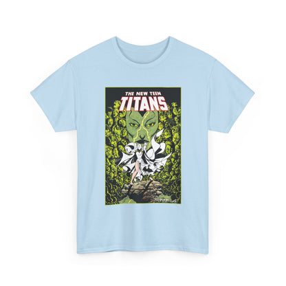Raven T-Shirt - George Perez Art - New Teen Titans - Versus Phobia - White Raven Costume - DC Comics